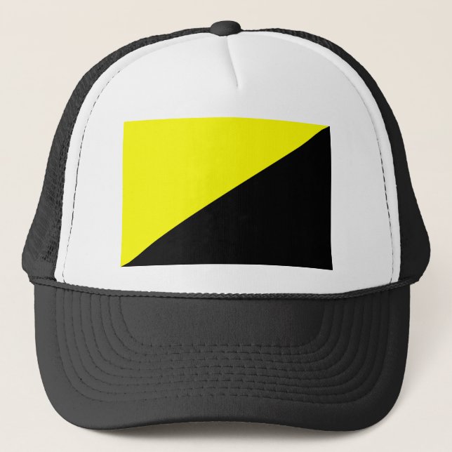 Ancap Anarchocapitalist Flagga Keps (Framsida)