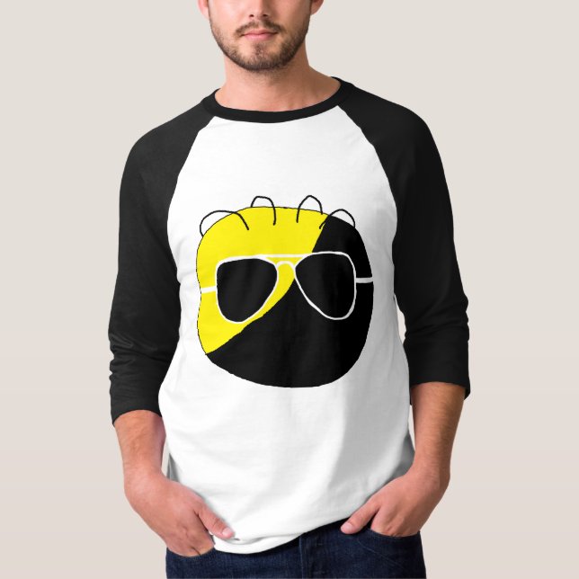 AnCap AnarchyBall skjorta Tee (Framsida)