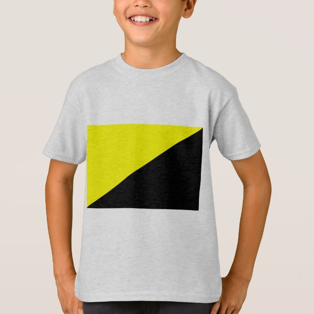 Ancap Colombia politisk flagga Tee (Framsida)