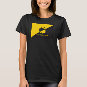 Ancap flag Piggsvin logotyp Gadsden flag parodi me T Shirt