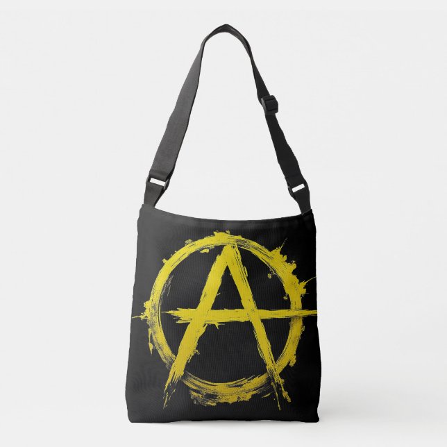 Ancap forever!  axelväska (Framsida)