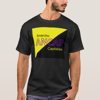 ANCAP-gult och svart flagga T Shirt