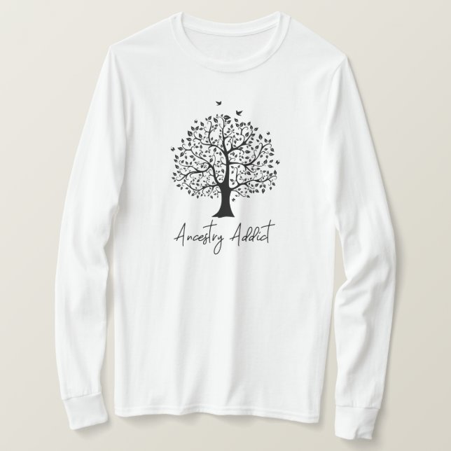 Anceadi-familjen Träd T Shirt (Design framsida)