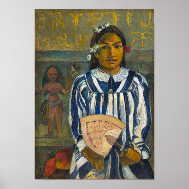 Ancestors of Tehamana | Paul Gauguin | Poster (Framsidan)