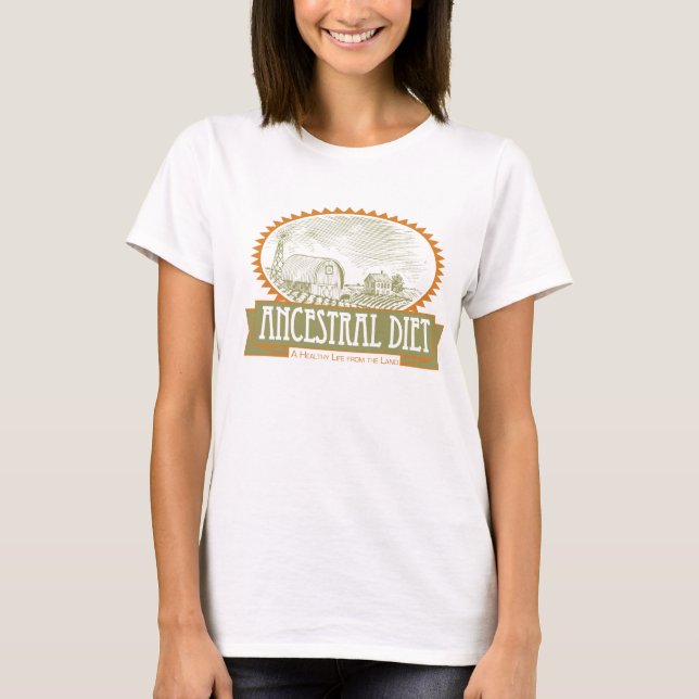 ANCESTRAL DIET T-SHIRT DESIGN (Framsida)