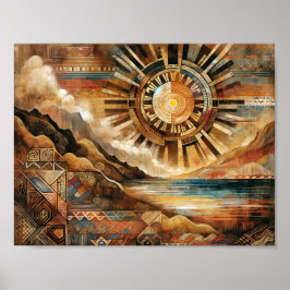 Ancestral Echoes: Filipino Art Tapestry Poster