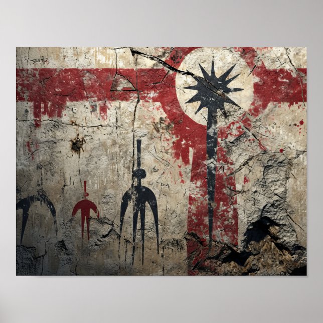 Ancestral Resonans: Neolitiska Narrativa Poster (Framsidan)