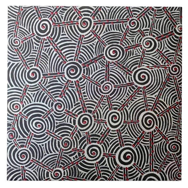 Ancestrala anslutningar kakelplatta (Framsidan)