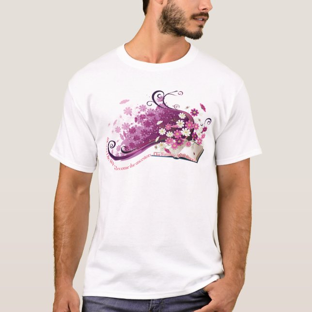Ancestry Bok T Shirt (Framsida)