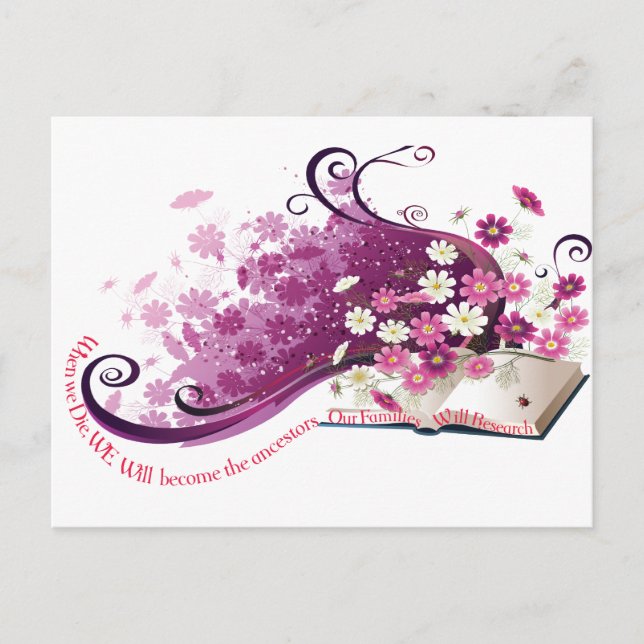 Ancestry Bok Vykort (Framsida)