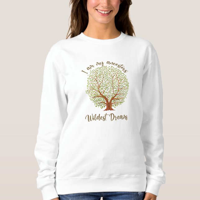 Ancestry, Genealogy, jag är min förfäders vildaste T Shirt (Framsida)