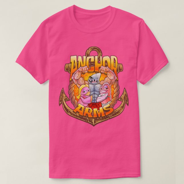 Anchor Arms  T Shirt (Design framsida)