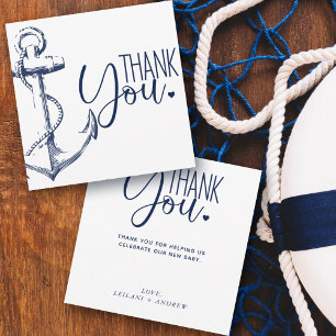 Anchor Baby Shower - tackkort Tack Kort