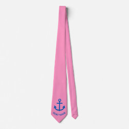 Anchor Blue-Personlig Rosan i Namn Slips