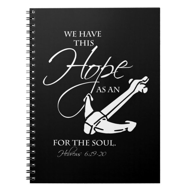 Anchor for the Soul Anteckningsbok (Framsidan)