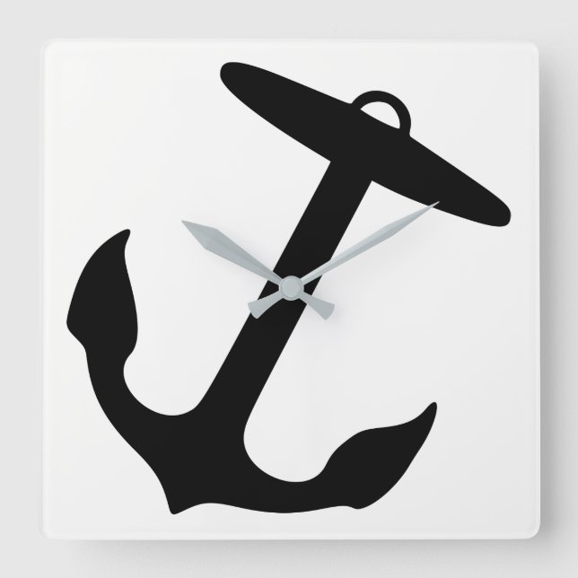 Anchor Fyrkantig Klocka (Framsida)