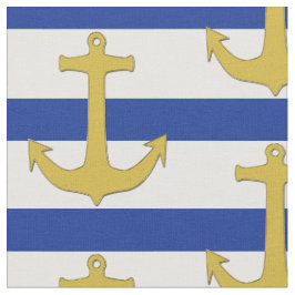 Anchor guld & rand + dina idéer tyg