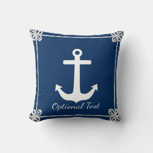 Anchor i Rope Ram Nautical Kudde