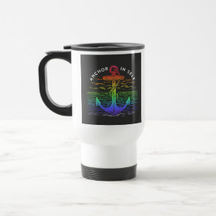 "Anchor in Self" Travel Coffee Mug. Resemugg