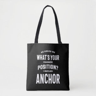 Anchor-jobbtitel för gåva för Manar-kvinnor Tygkasse