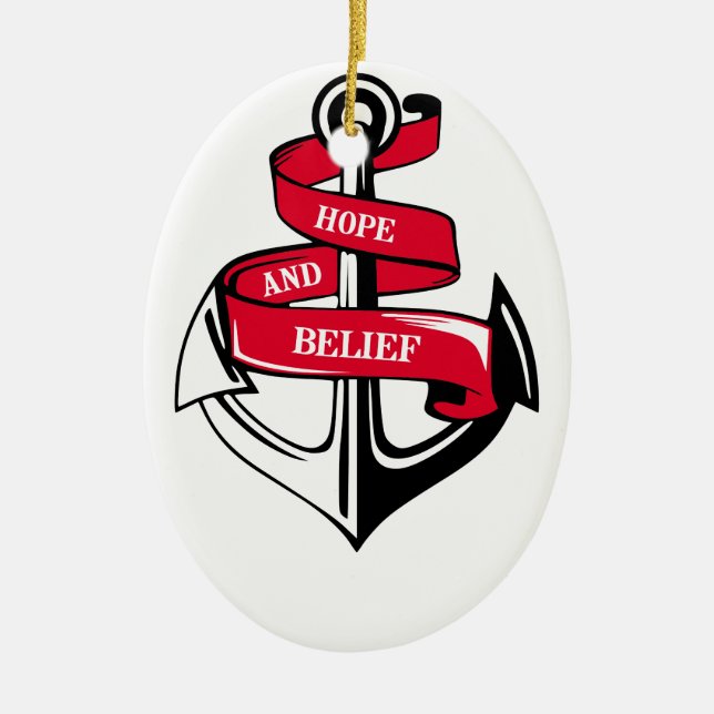 Anchor Julgransprydnad Keramik (Framsidan)