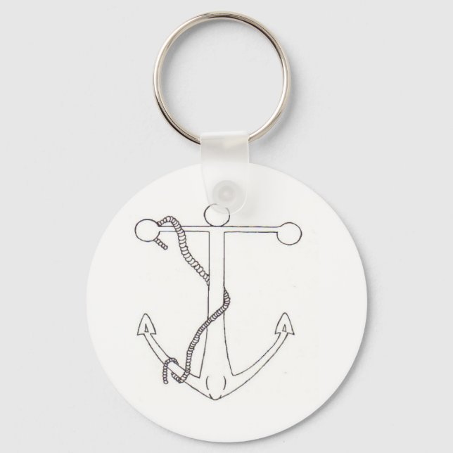 Anchor Keychain Nyckelring (Framsida)