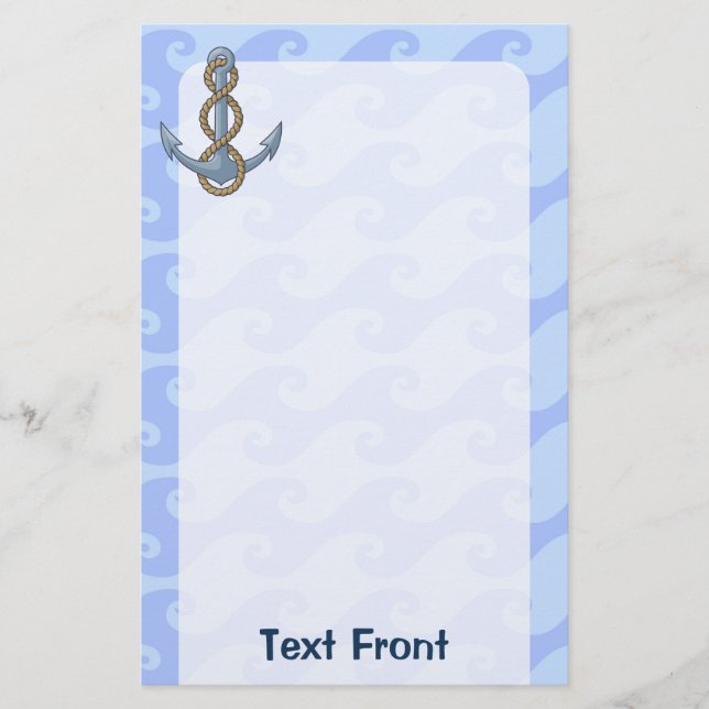 Anchor med Rope Flygblad (Framsidan)