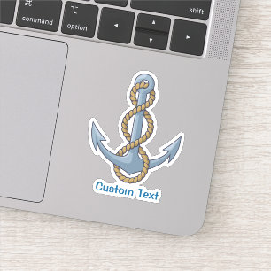 Anchor med Rope Klistermärken