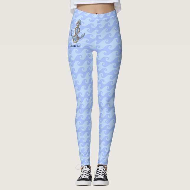Anchor med Rope Leggings (Framsida)