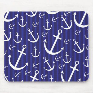 Anchor mönster musmatta
