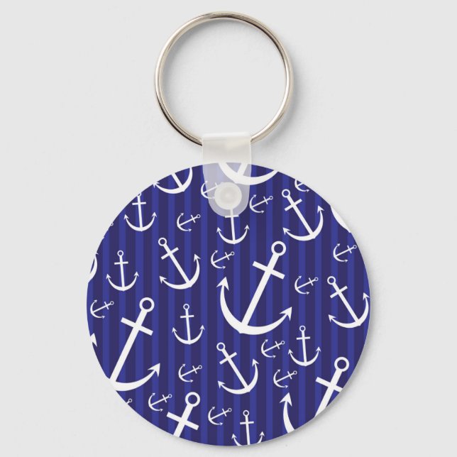 Anchor mönster nyckelring (Framsida)