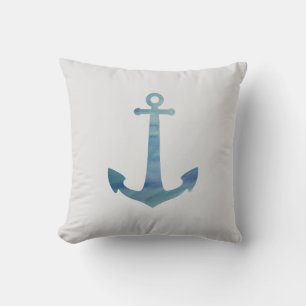 Anchor Nautical Pillow Kudde