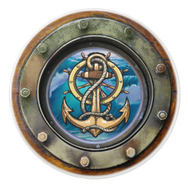 ANCHOR Nautical Porthole Drawer Knobs Knopp