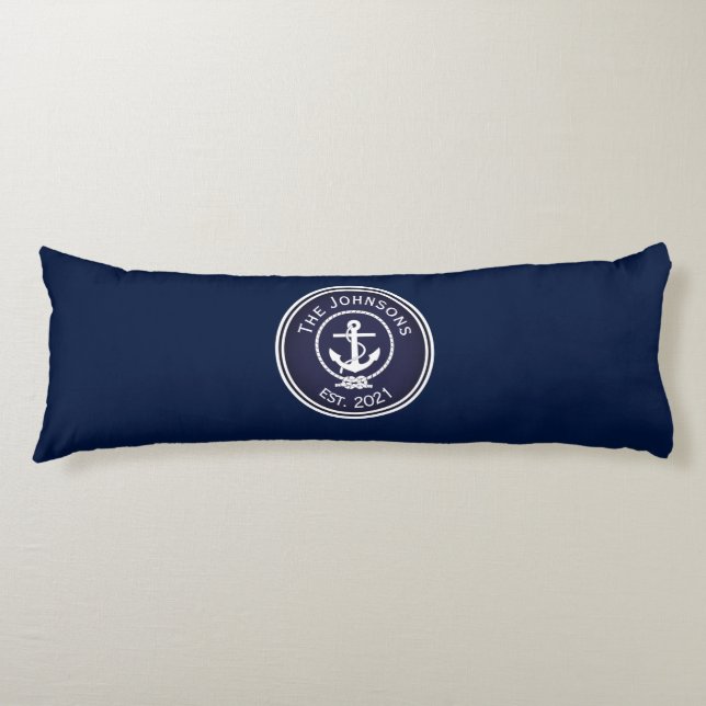 Anchor Nautical Seal Kroppskudde (Framsidan)