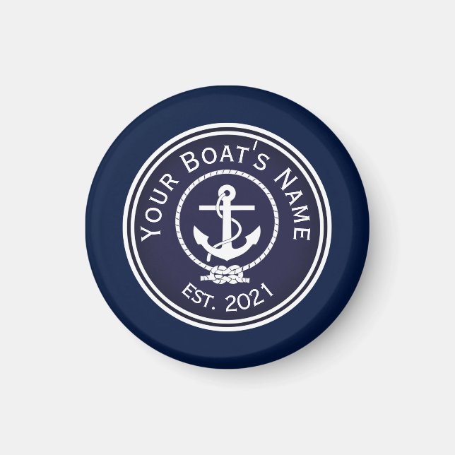 Anchor Nautical Seal Magnet (Framsidan)