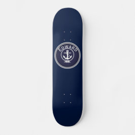 Anchor Nautical Seal Skateboard