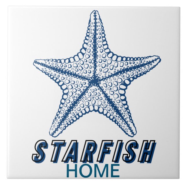 Anchor nautiskt tema kakelplatta (Framsidan)