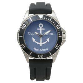Anchor Navy Nautical Capt. Se Armbandsur