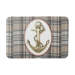 Anchor Play Beach House Bathroom Bath Mat Badrumsmatta