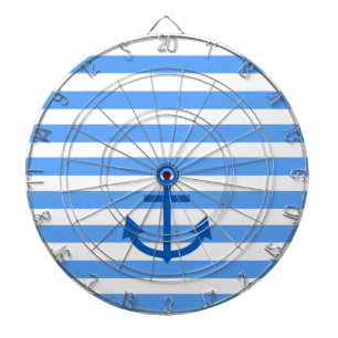 Anchor Rand Blue & White Darttavla