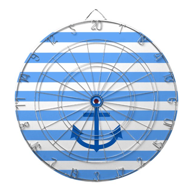 Anchor Rand Blue & White Darttavla (Framsidan)