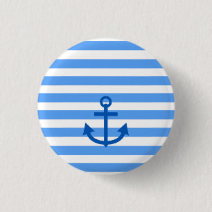 Anchor Rand Blue & White Knapp