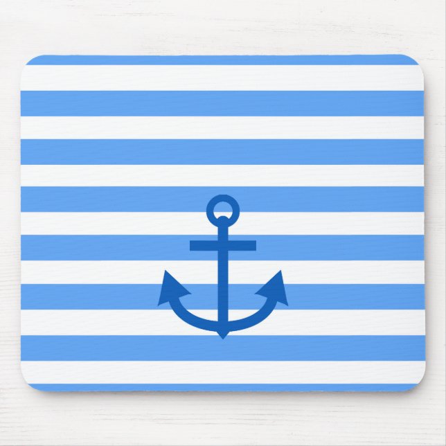 Anchor Rand Blue & White Musmatta (Framsidan)