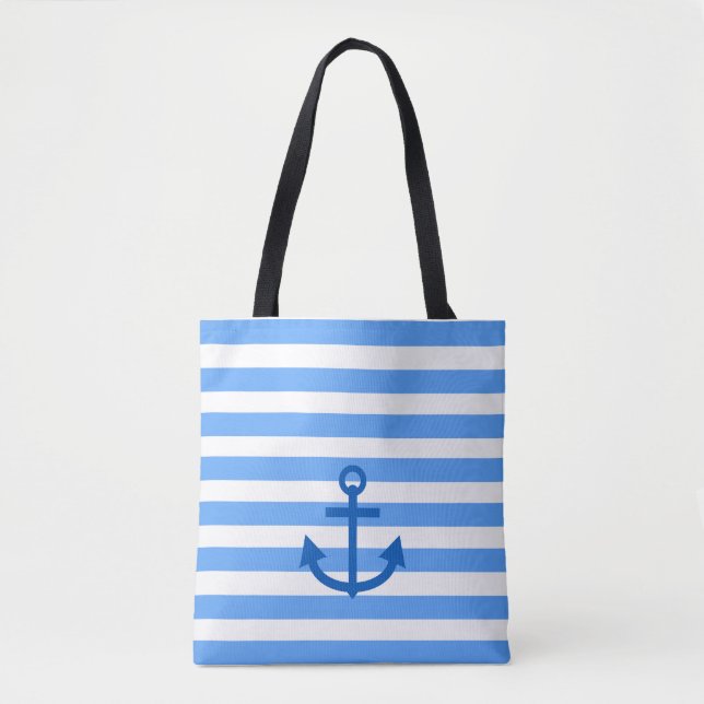 Anchor Rand Blue & White Tygkasse (Framsida)