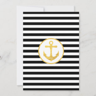 Anchor & Rand Nautiskt tema Kort