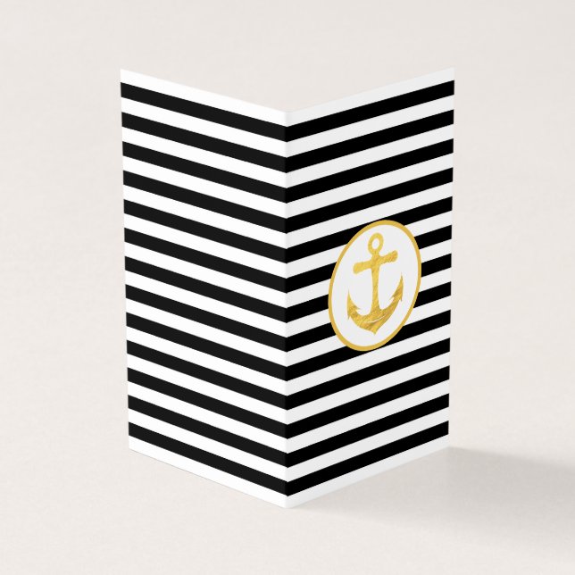 Anchor & Rand | Nautiskt tema | Kort (Utsida)