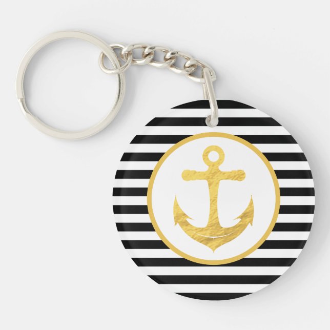Anchor & Rand | Nautiskt tema | Nyckelkedja (Framsidan)