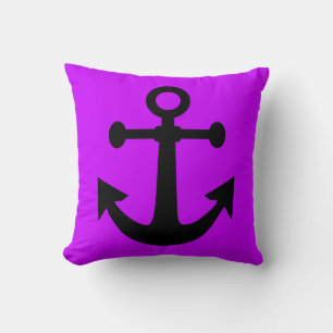 Anchor Rosa Dekorativ kudde