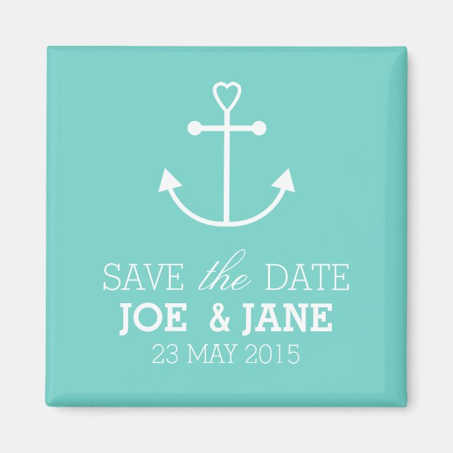 Anchor spara datum magneter (Framsidan)