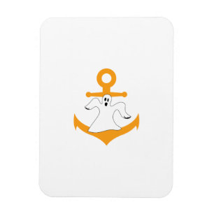 Anchor spökHalloween Magnet